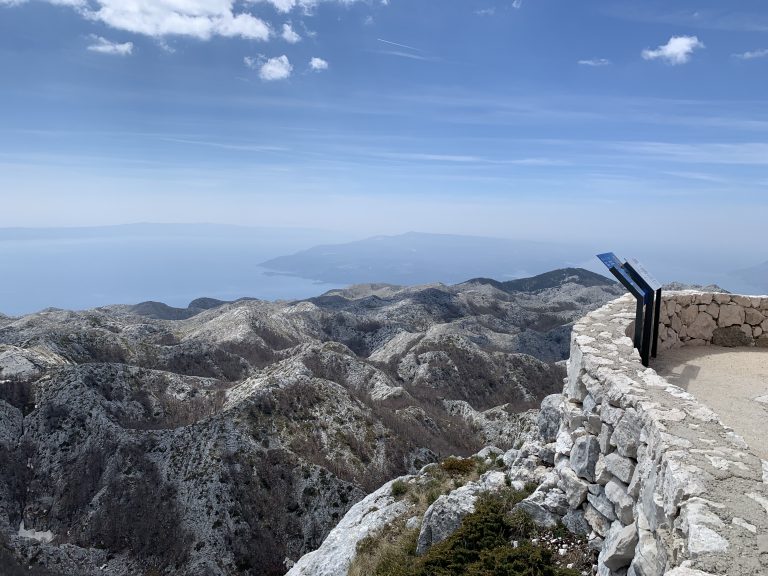 Biokovo Blick vom Berg